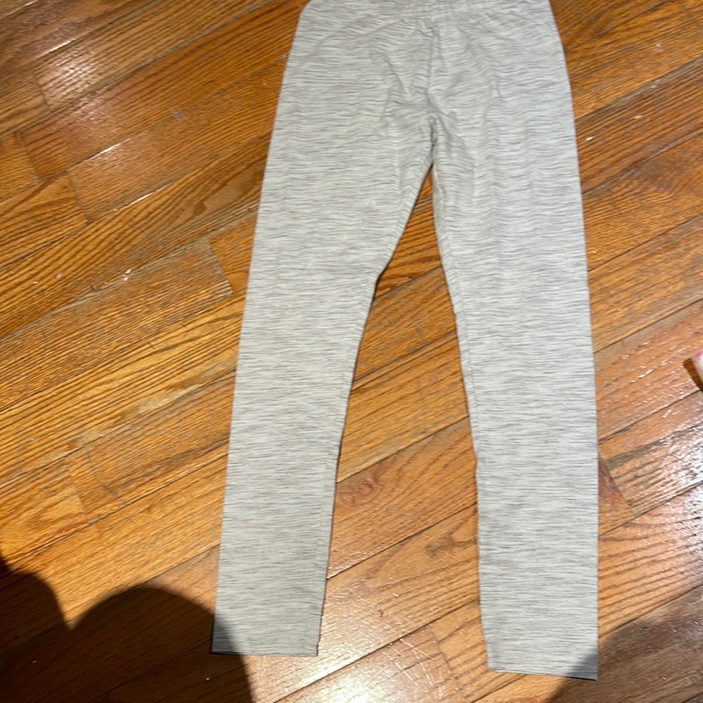 Legging girl size L 10/12 grey